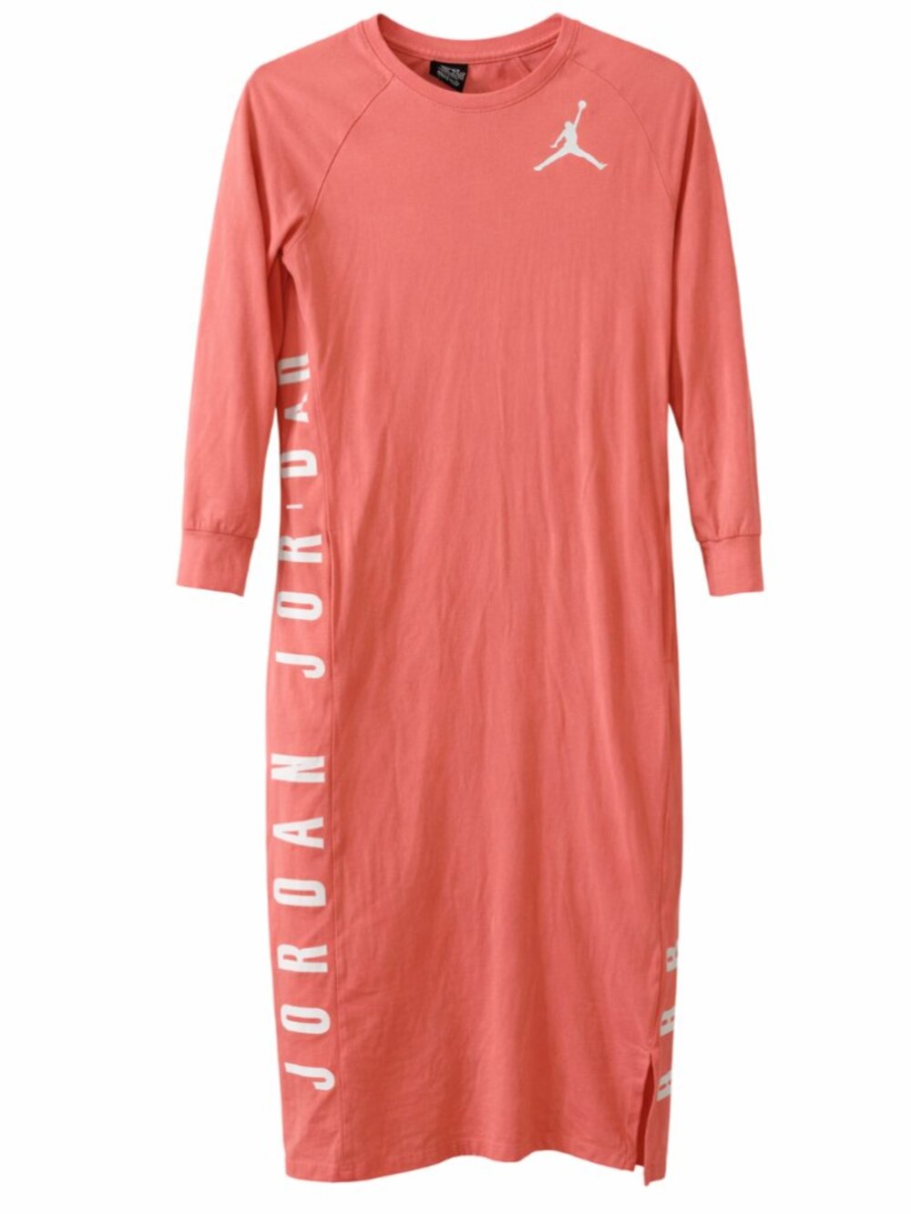 Jordan Coral Logo T-Shirt Dress Kids XL Fits Like Womens Medium
